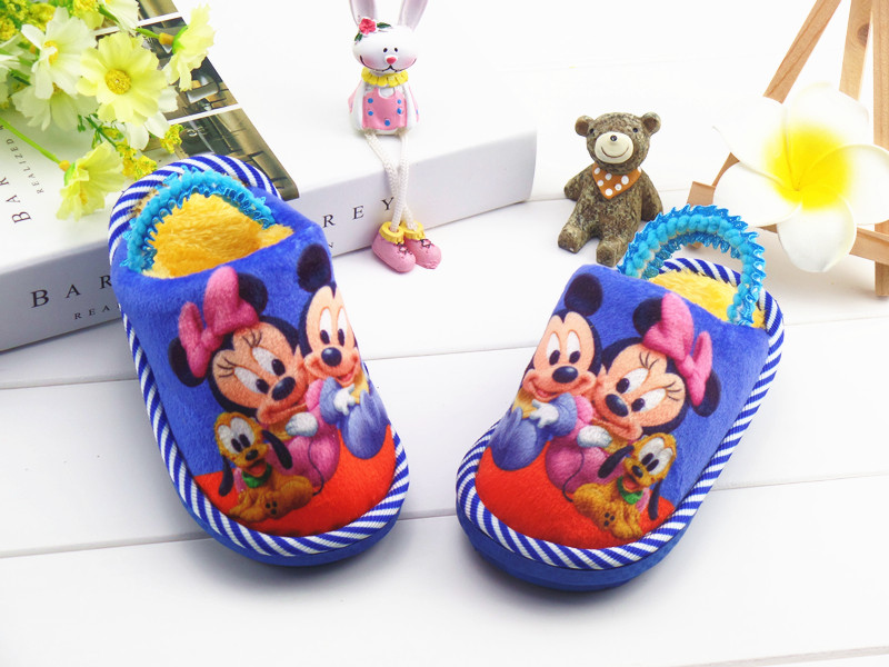 Pantoufles enfants en coton pour hiver - Ref 1035956 Image 30