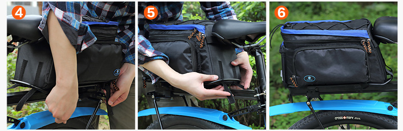 Sacoche pour vélo mixte YONGRUIH - Ref 2211599 Image 27