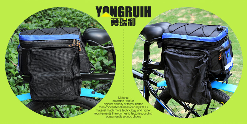 Sacoche pour vélo mixte YONGRUIH - Ref 2211599 Image 10