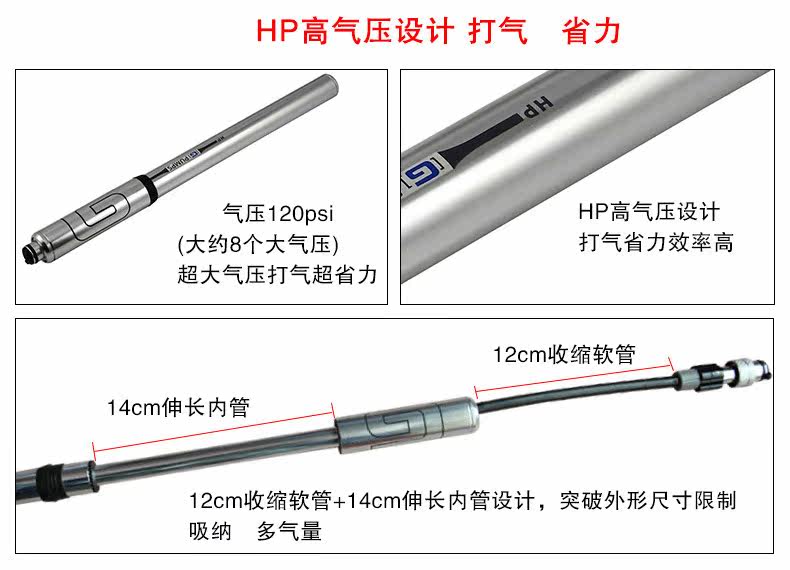 Pompe à vélo GIYO - Ref 2390187 Image 39