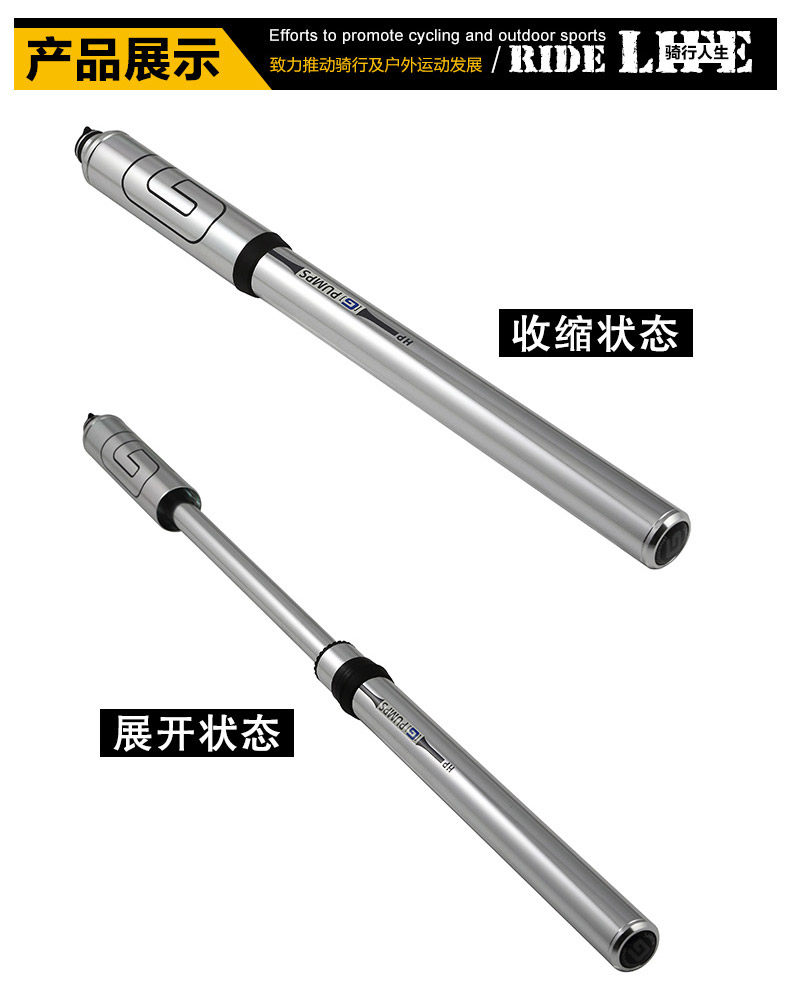 Pompe à vélo GIYO - Ref 2390187 Image 41