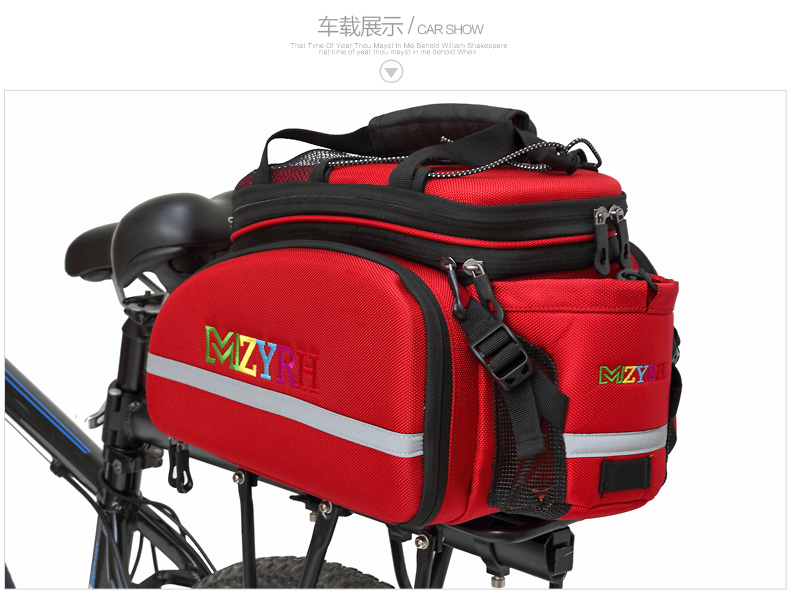 Sacoche pour vélo mixte MZYRH - Ref 2217433 Image 34