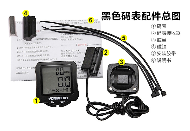 Compteur de vélo YONGRUIH - Ref 2422492 Image 35