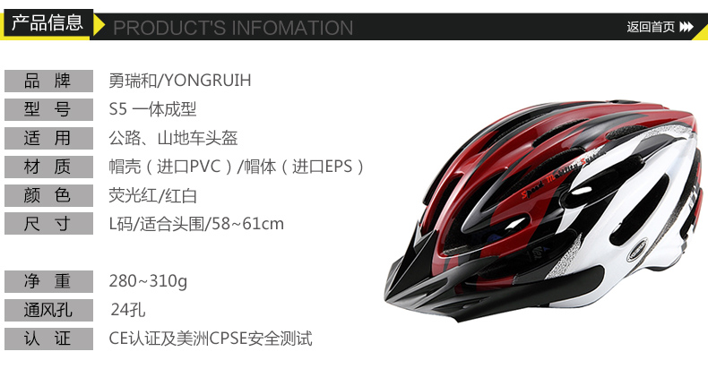 Casque cycliste YONGRUIH - Ref 2234409 Image 24