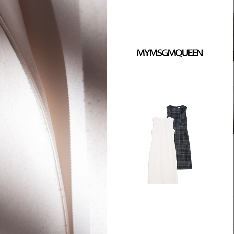 Soft and Elegant, Tailor-Cut, Slim-Fitting, Versatile Dress