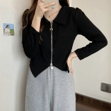 Приятная телу весенняя короткая футболка, 2024 года, в западном стиле