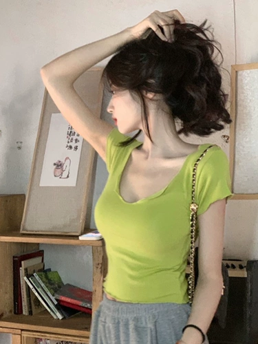 Розовая цветная женская сексуальная модная футболка, стиль, по фигуре