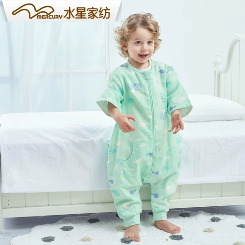 水星 Домашний текстиль детская коротка -спальный мешок для спального мешка детские спальные мешки весна и осень детские детские детские ноги хлопок