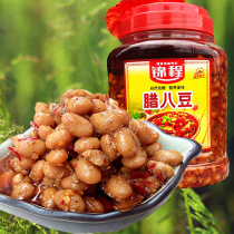 Douchi Hunan specialty Jin Cheng spicy laba bean sauce bean sauce bean condiment rice dish bean sauce mixed meal sauce