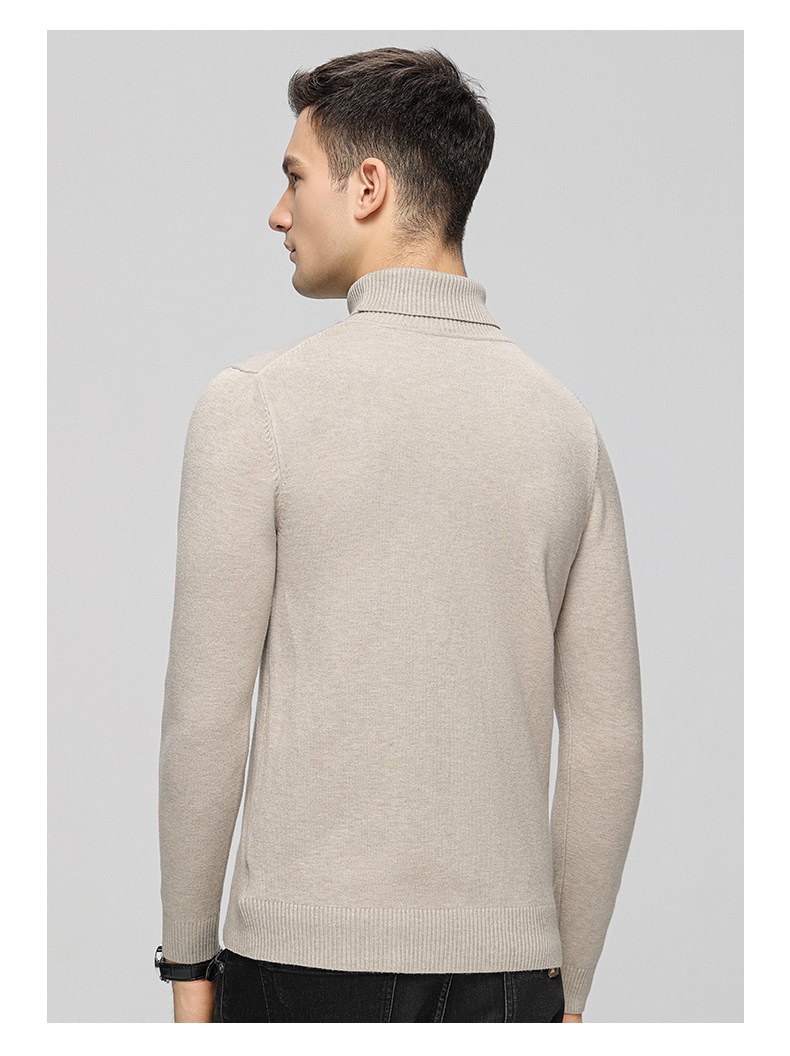 Универсальный осенний удерживающий тепло трикотажный свитер Romon / Romon 