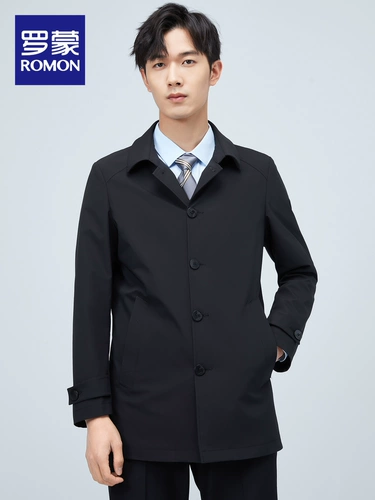 Длинный весенний плащ для отдыха, универсальная куртка, средней длины, облегающий крой