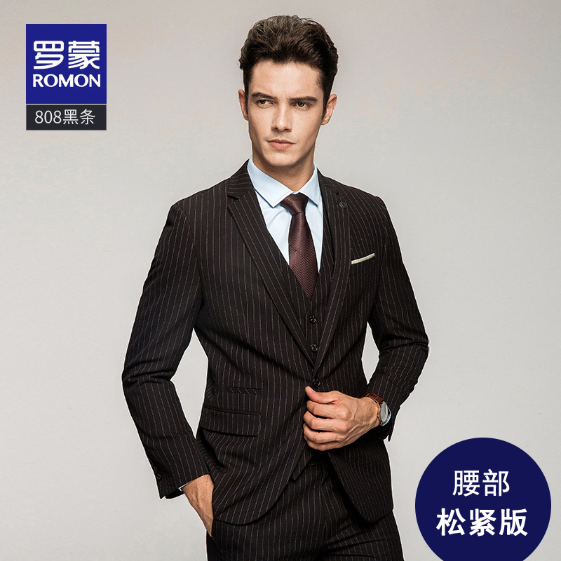 Suit Romon Lomond Business 2020 mùa xuân mới cưới Bridesmaid váy Casual Dress Men