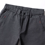 Зимние удерживающие тепло джинсы с начесом, универсальные штаны, свободный прямой крой