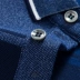 Romon / Romon trung niên áo polo dài tay nam mùa thu màu mới phù hợp với áo thun nam cổ áo giản dị t shirt Polo