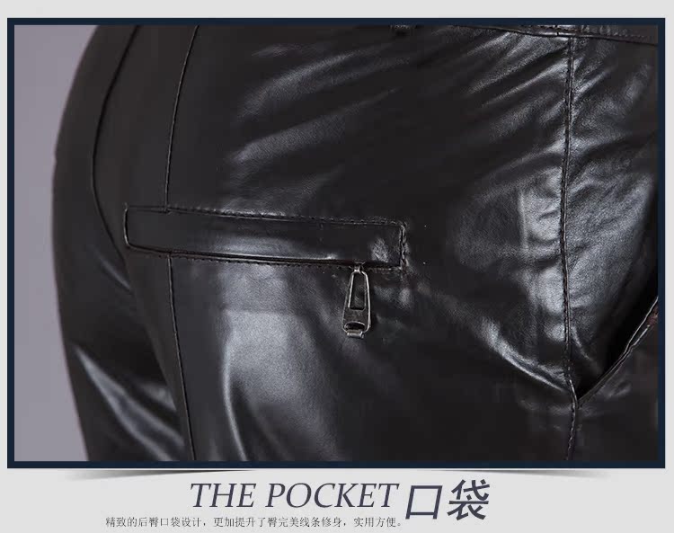 Pantalon cuir homme pour automne - Ref 1480415 Image 18