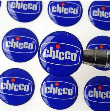 Transparent Crystal Drop Glue Product Processing Custom Logo Adhesive Drop Plastic Label Crystal Color Drip-Taobao