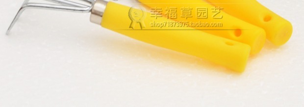 Dụng cụ làm vườn ba cái xẻng mini ba móng đa cánh nhỏ trồng hoa xẻng ban công trồng hoa binh tuoi cay