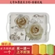 Châu Âu dày tay cầm hình chữ nhật khay melamine giả sứ đặt đĩa snack đĩa nhựa lưu trữ hiện đại nhà - Trà sứ ấm trà thủy tinh