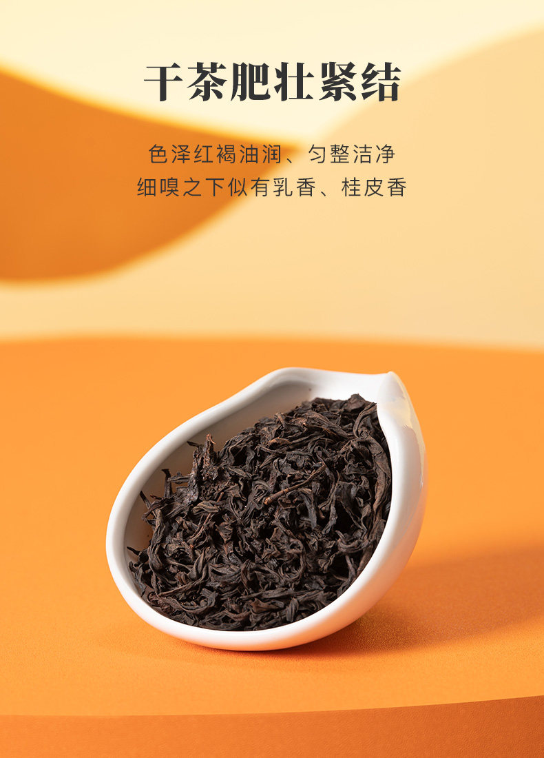 八馬茶業 武夷山岩茶 特級肉桂 烏龍茶 王信記岩苛系列1000-肉桂 256g/盒 禮盒裝 過節送長輩送親屬必備