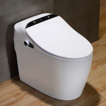 Printing porcelain intelligent toilet full-automatic flip integrated induction toilet flush household instant water tank