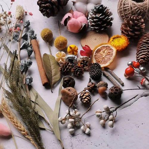 Рождественское цветочное кольцо декоративное ручное материал для материала из сосновой иглы деревянная чип