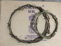 Customized adult childrens headdress DIY hand-shot props festival ornament rattan ring rattan ring ring wearing head