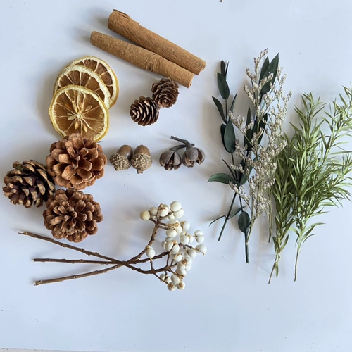 Восемь лет старого магазина более 20 цветов цветной сосновой сушено