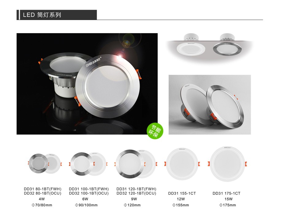 Live Well DMB Damei Popular Damei Lamp LED Downlight Embedded Factory Direct Sales