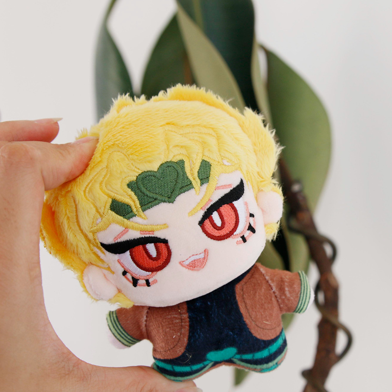 Jojo's Bizarre Adventure Dio Brando 10cm Cotton Doll Backpack Pendant Plush Toy Gift for Friends