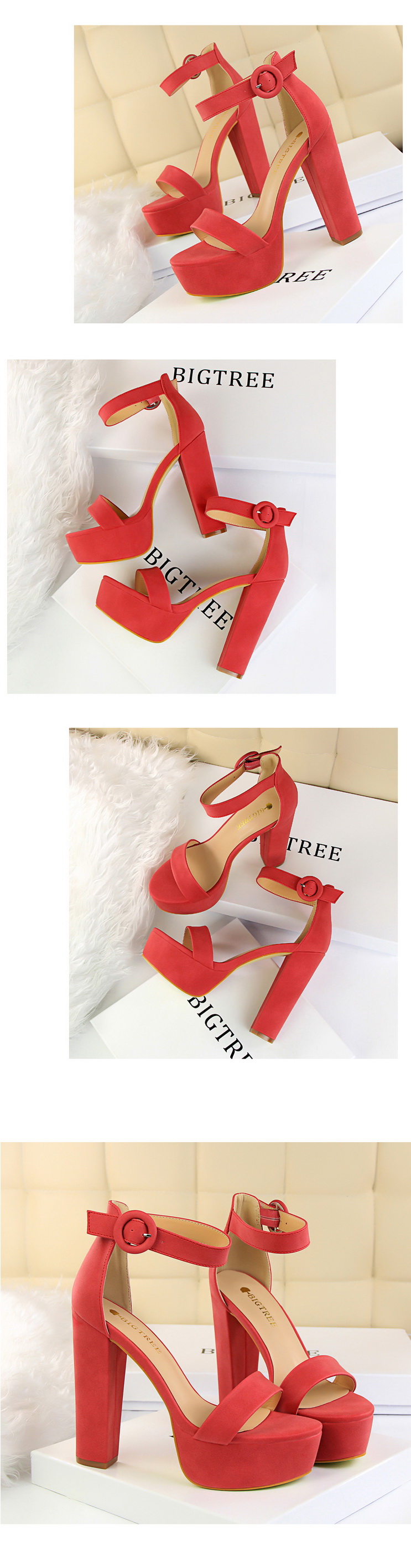 Sandali moda donna piattaforma tacchi alti scarpe da ballo estate lusso sexy punta aperta tacchi alti_voghion.com