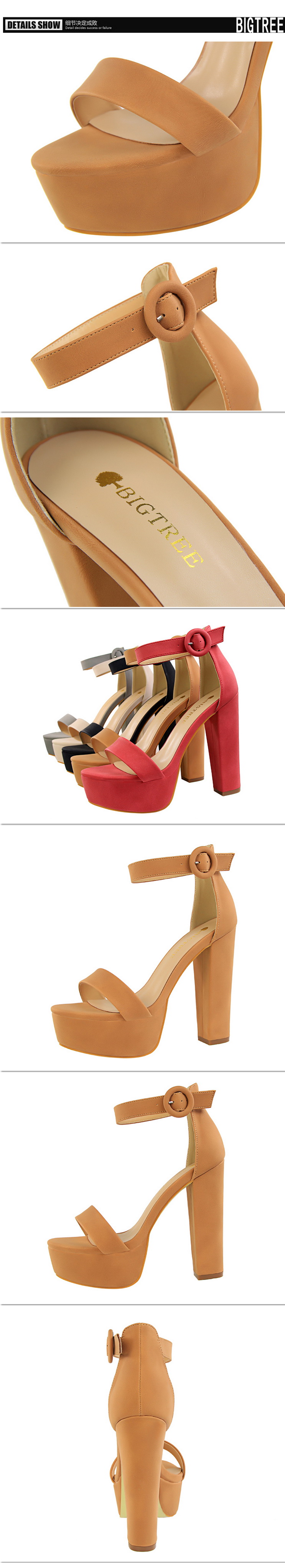 Sandali moda donna piattaforma tacchi alti scarpe da ballo estate lusso sexy punta aperta tacchi alti_voghion.com