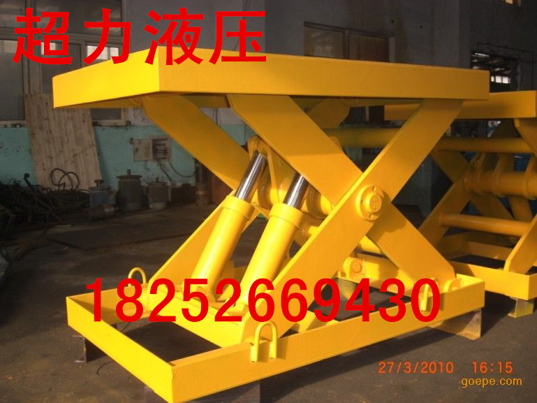 Small lifting platform electro-hydraulic fixed lift home guide rail freight elevator mobile scissors