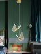 Bedroom Bedside Chandelier Nordic Light Luxury Creative Personality Butterfly Long Line Villa Staircase Dining Room Chandelier Modern Simple
