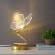 Butterfly Table Lamp, Post-Modern Light Luxury Art, Master Bedroom Room Bedside Lamp, Creative and Warm Living Room Study Table Lamp