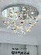 Modern Light Luxury Living Room Crystal Butterfly Chandelier, High-End Creative Bedroom Children's Room Ceiling Lamp, Dining Room Chandelier