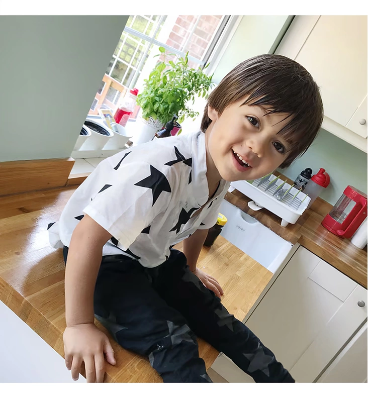Cửa hàng giải phóng mặt bằng của William Sản phẩm mới di chuyển 04 cửa hàng | nunu kỳ nghỉ loạt chàng trai và cô gái ngôi sao hoang dã áo gạc quần áo trẻ em đẹp