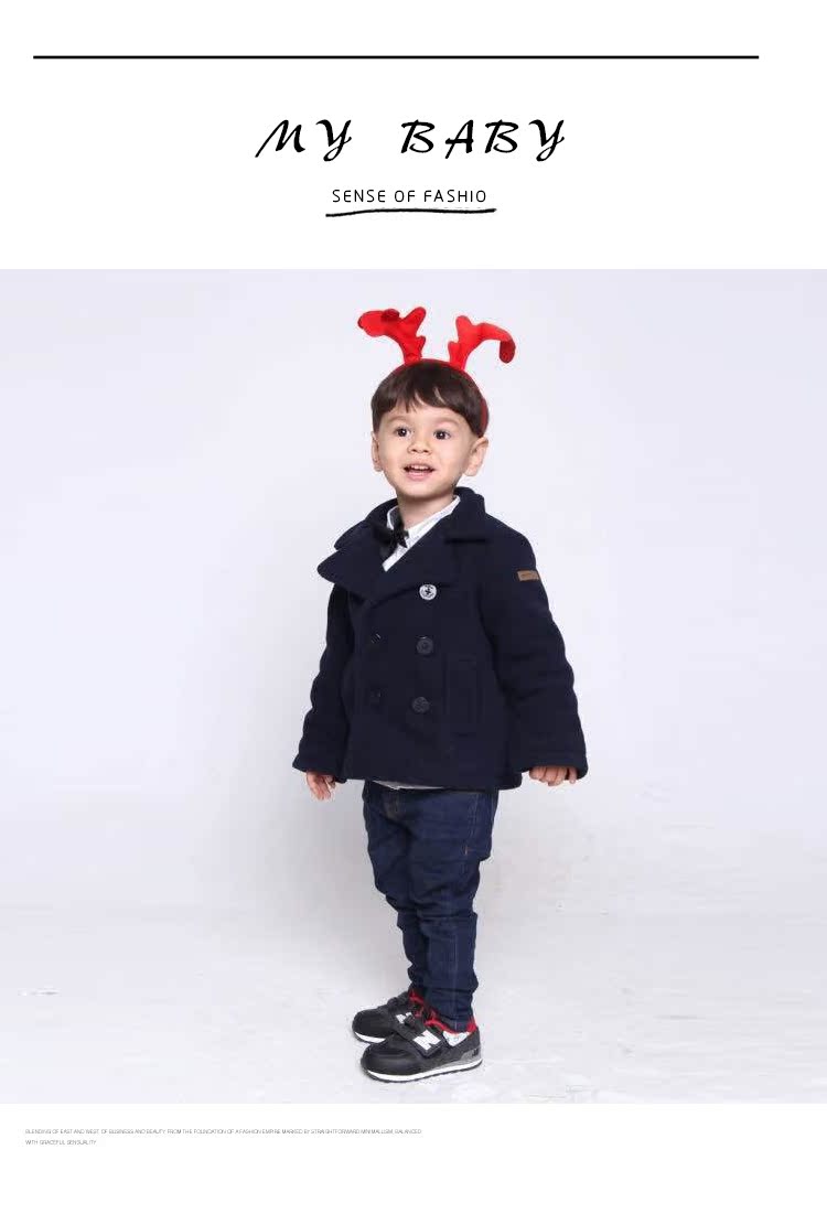 Manteau enfant en laine - Ref 2160748 Image 7