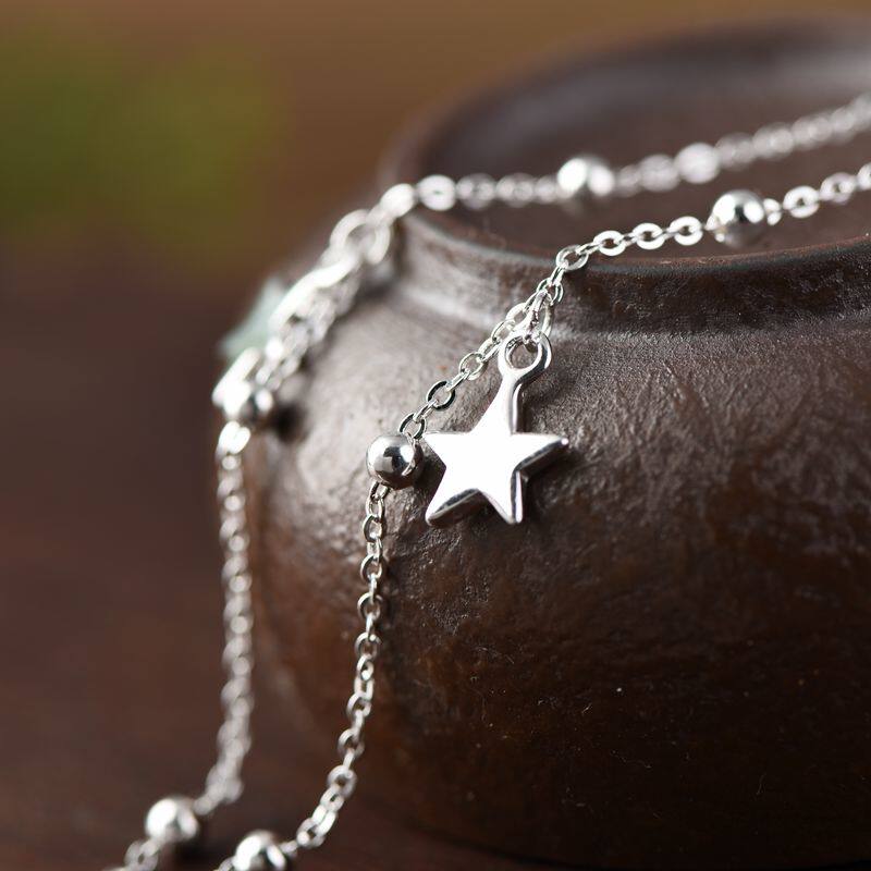 Bracelet de cheville Femme OTHER   en Argenterie - Ref 3103807 Image 5