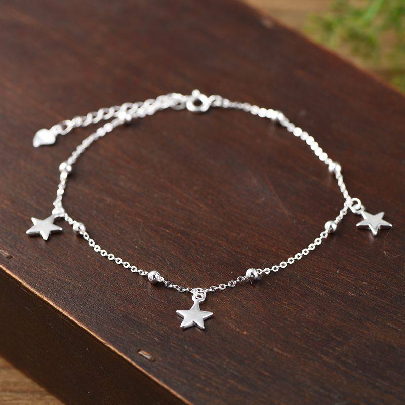 Bracelet de cheville Femme OTHER   en Argenterie - Ref 3103807 Image 1