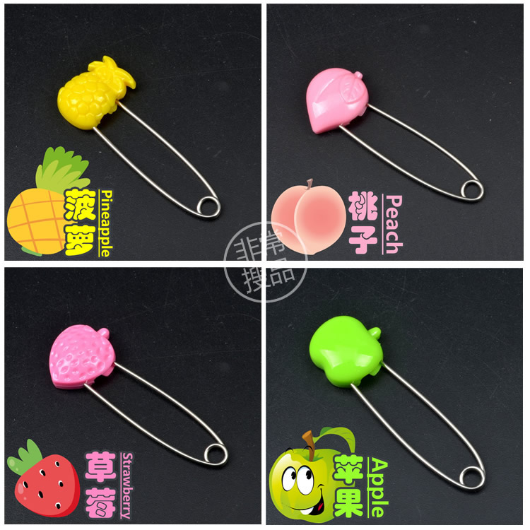 [Đặc biệt hàng ngày] Pin an toàn Lớn Baby Pin Buckle Thép không gỉ Baby Baby Evil Cartoon Trâm huy hiệu kute