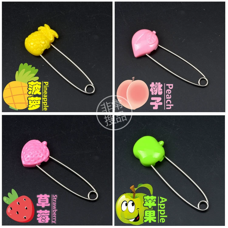 [Đặc biệt hàng ngày] Pin an toàn Lớn Baby Pin Buckle Thép không gỉ Baby Baby Evil Cartoon Trâm