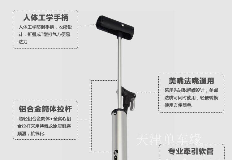 Pompe à vélo GIANT - Ref 2387279 Image 3