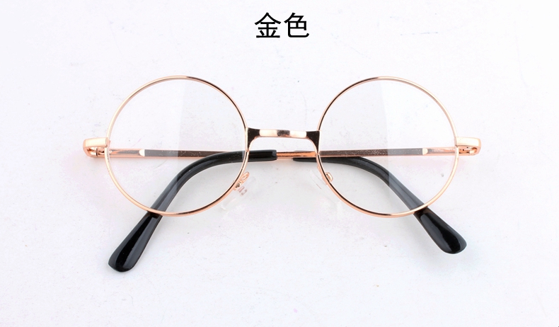 Thời trang retro trẻ em trang trí kính thủy triều người đàn ông và phụ nữ bé kính khung cá tính vòng siêu ánh sáng có thể được trang bị với đôi mắt cận thị