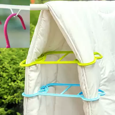 Drying clothes quilt Ventilation drying quilt drying bed single clip Drying quilt artifact clothesline windproof non-slip clothesline