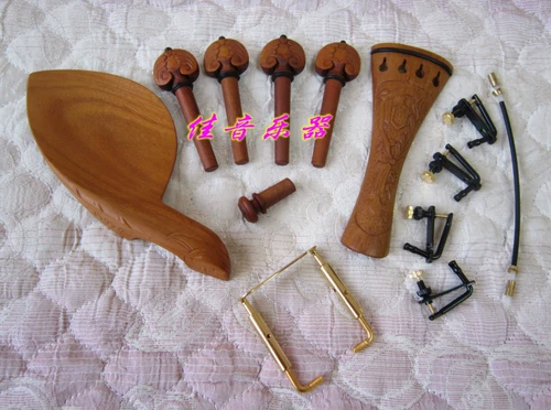 Jujube Wood Carving Accessories аксессуары для скрипки струны струны щеки, чтобы посмотреть на хвост/набор щека настройка хвоста