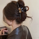 Акриловая большая заколка-крабик, акула, заколка для волос, новая коллекция