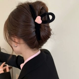 Розовая заколка-крабик, универсальная заколка для волос, акула, аксессуар для волос, новая коллекция