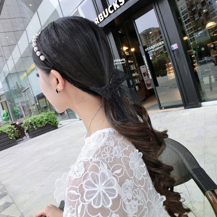 Accessoire coiffure en dentelle - Ref 1199567 Image 6