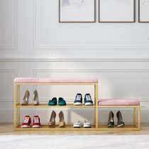 Creative change of shoes stool Home doorway primary-secondary wearing shoes stool Sitting Shoes Cabinet Multifunction Stool shop Tail Strip Stool