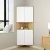Corner cabinet Living room corner cabinet Economical shelf Bedroom corner cabinet Corner bookcase Triangle storage cabinet